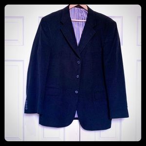 Midtown Man Blazer Midnight Black Corduroy